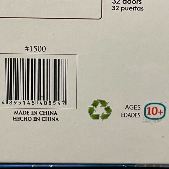 Colorluxe Maximum Color Premium 1,000 Piece Award Winning 32 Door Puzzle - Picture 12 of 12